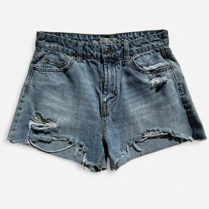 Wild fable high rise distressed denim